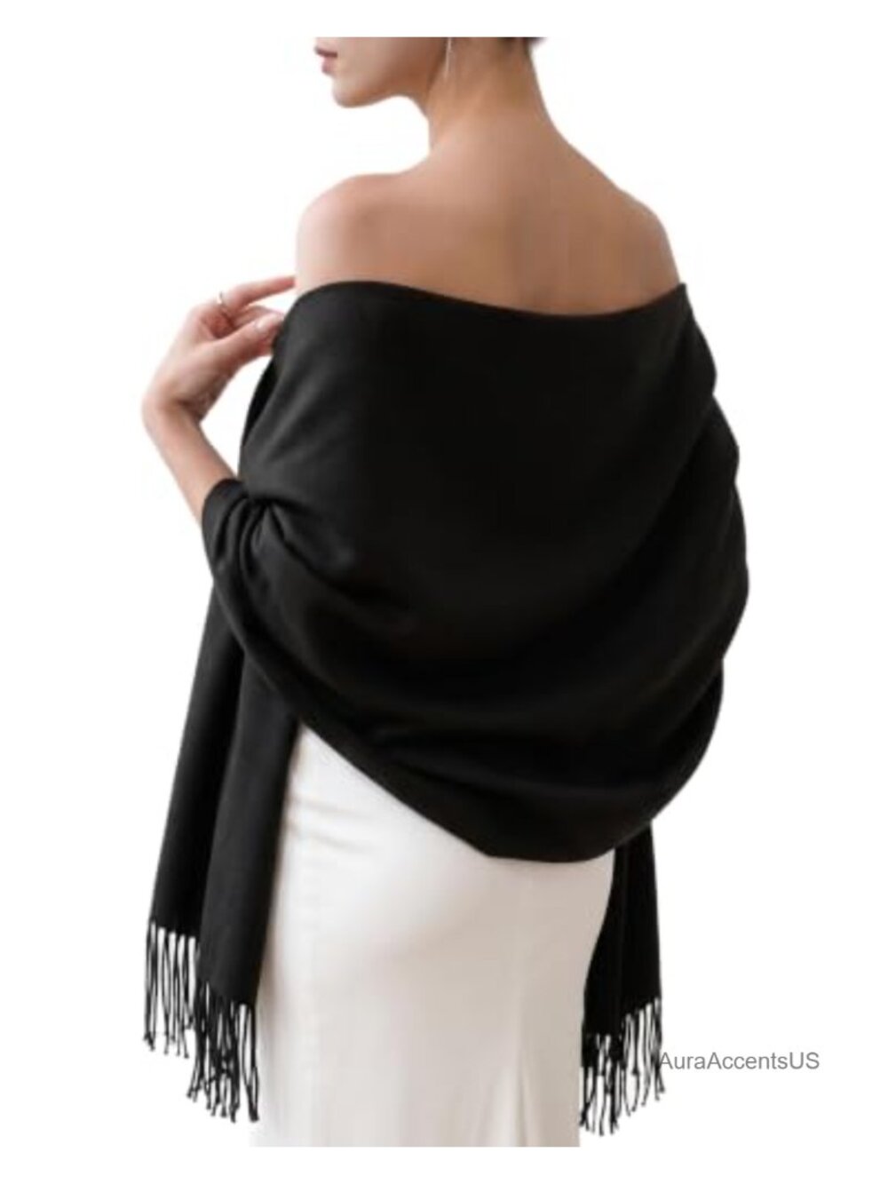 Soft Shawl Wrap Scarf for Wedding Travel - One Size